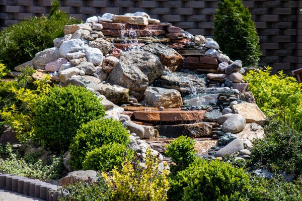 River Rock Landscaping in Sarasota