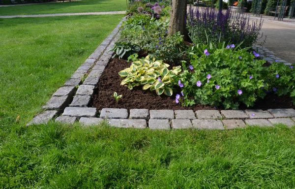 Flower Bed Mulching in Sarasota