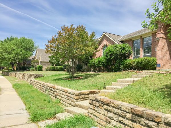 Sloped Yard Landscaping in Sarasota