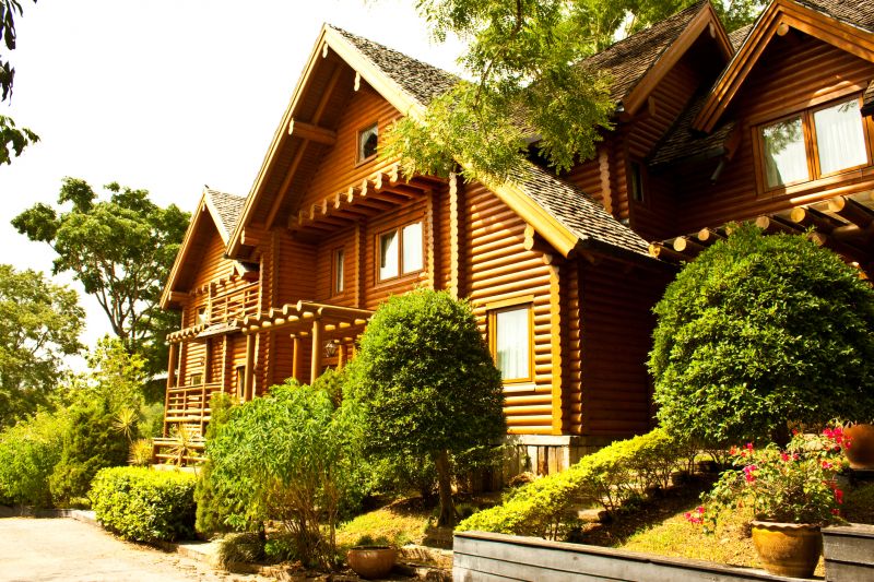 Log Home Landscaping